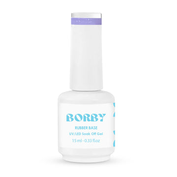 Borby Rubber Base - Silver Lilac - BYŪTI