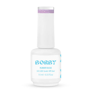 Borby Rubber Base - Silver Pink - BYŪTI