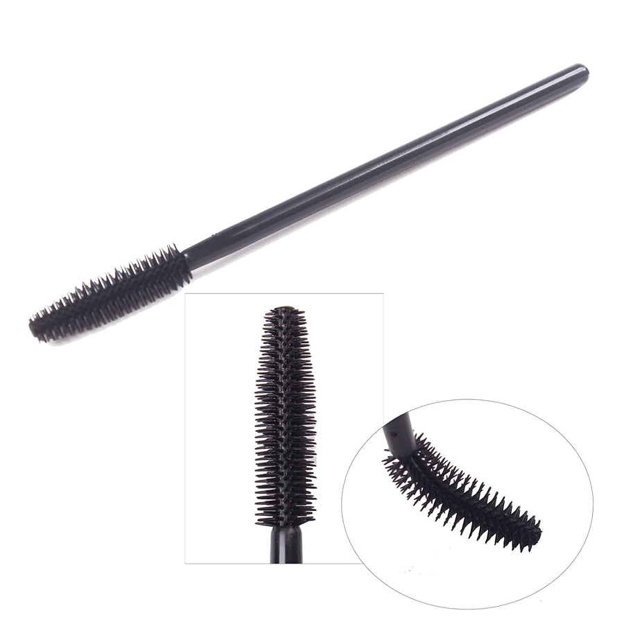 Maskarabørster sort silikon - Lash Look