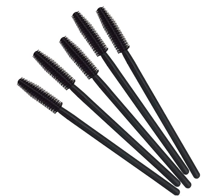 Maskarabørster sort silikon - Lash Look
